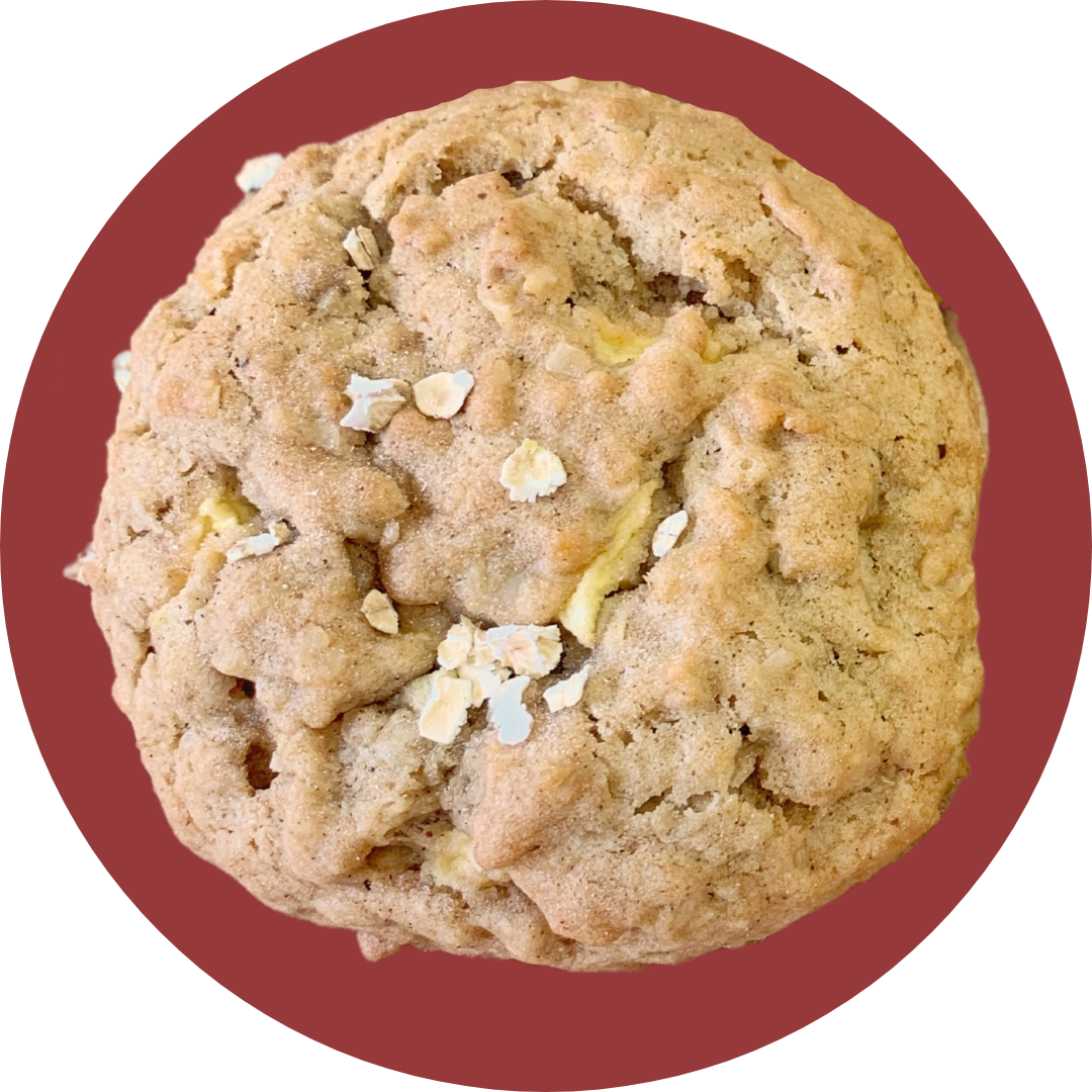 Spiced Apple and Oats Cookie