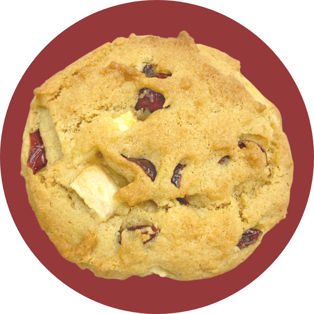 Spiced Cranberry and Pear Cookie